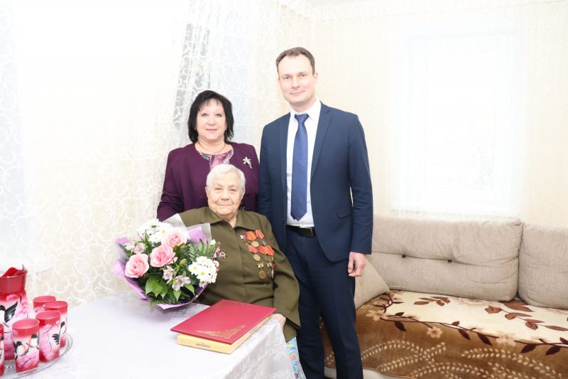 95 лет исполнилось жительнице Белгородского района